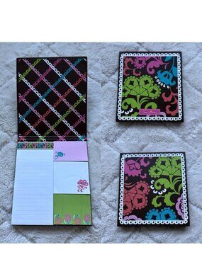 Vera Bradley | “Lola” Post It Notebook